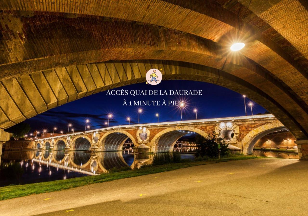 404 - Wonder Appart - Vue Garonne - Toulouse Exterior foto